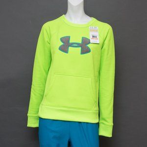 Under Armour Storm Neon Yellow Hoodie Small NWT